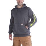 Carhartt K288 Loose Fit Sleeve Logo Sweatshirt | Donkergrijs