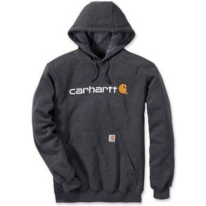 Carhartt Loose Fit Logo Graphic Sweatshirt-Donkergrijs