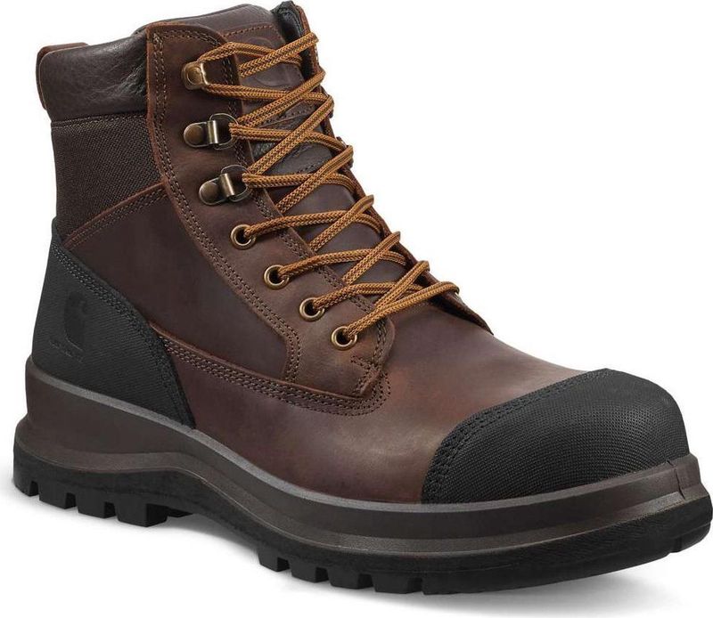 Carhartt F702903 Detroit 6 Rugged Flex Safety Boot - S3 - Dark Brown
