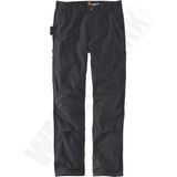 Carhartt - Stretch Duck Double Front - Werkbroek - Zwart - Versterkte Broekzakken