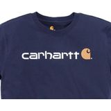 Carhartt Herren T-Shirt Core Logo T-Shirt S S Navy