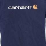 Carhartt Herren T-Shirt Core Logo T-Shirt S S Navy