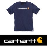 Carhartt Herren T-Shirt Core Logo T-Shirt S S Navy