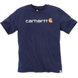 Carhartt Herren T-Shirt Core Logo T-Shirt S S Navy