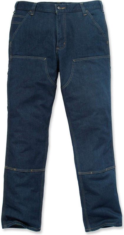 Carhartt - Double Front Dungaree Jeans - Ultra Blue - W30-L32