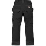 Carhartt Steel Rugged Flex Double Front Cargo Zwart Werkbroek Heren