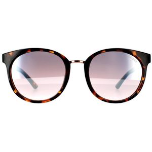 Guess zonnebril GU7601 52U Dark Havana Bordeaux Mirror | Sunglasses