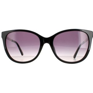 Swarovski zonnebril SK0218 02B Mat Black Gray Graced Graadiënt | Sunglasses