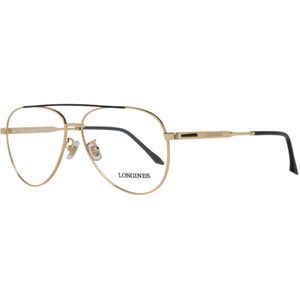 Longines, Accessoires, Heren, Geel, ONE Size, Gouden Heren Optische Brillen