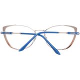 Longines - Blauwe Dames Optische Bril - Vlinder Stijl - 54-17-140