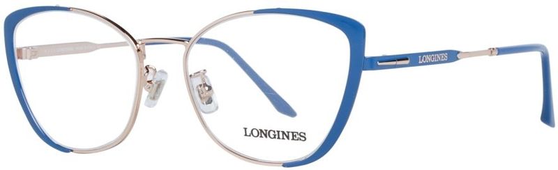 Longines - Blauwe Dames Optische Bril - Vlinder Stijl - 54-17-140