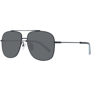 Bally zonnebril by0050-k 02d zwart grijs gepolariseerd gespiegeld | Sunglasses