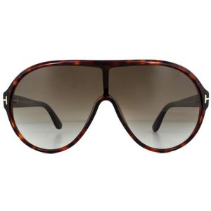 Tom Ford zonnebril Brenton FT0814 54k Havana Brown Gradiënt | Sunglasses