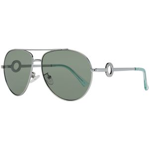 GUESS - GF0364 - Zonnebril - Unisex - Grijs - Groene lens