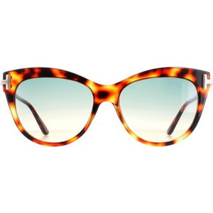 Tom Ford zonnebril Kira FT0821 55p Havana Green Gradient | Sunglasses