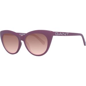 Gant, Accessoires, Dames, Paars, ONE Size, Paarse Cat Eye Zonnebril