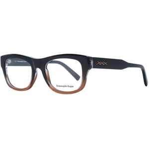 Ermenegildo Zegna - Bruine Heren Optische Monturen - Volledig Omrand