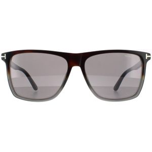 Tom Ford zonnebril Fletcher FT0832 55C gekleurde Havana Gray Mirror | Sunglasses