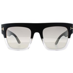 Tom Ford zonnebril Renee FT0847 05c Zwarte rookgrijze spiegel | Sunglasses