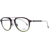 Tod's - Aviator Bril - Bruin - Unisex - Plastic Frame - Demo-glazen