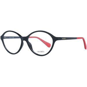MAX &CO MO5055 bril, glanzend zwart, 54/14/140 voor dames, Zwart, 54/14/140