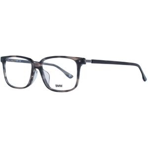 BMW - Rechthoekige Stijlvolle Brillenmonturen - Grijs - Heren