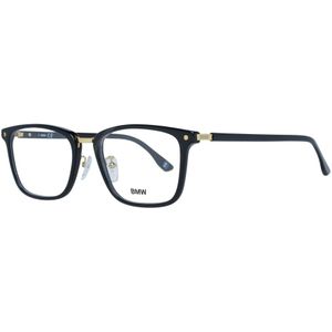 Bmw, Accessoires, Heren, Zwart, ONE Size, Zwarte Rechthoekige Optische Brillen