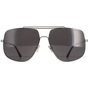 Tom Ford Aviator Mens Ruthenium Gray FT0927 Liam zonnebril | Sunglasses