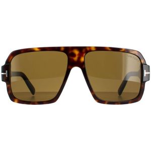 Tom Ford zonnebril Camden FT0933 52J Dark Havana Roviex | Sunglasses