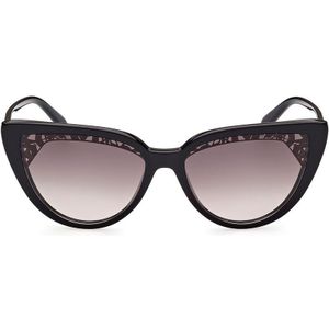 Emilio Pucci - EP0183 - Zonnebril - Zwart - Cat Eye - 100% UVA & UVB bescherming
