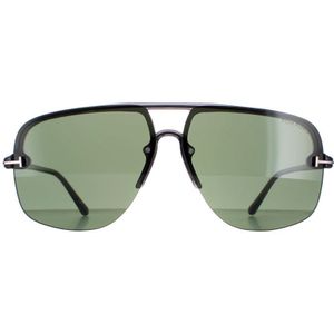 Tom Ford Hugo 02 FT1003 20N groene zonnebril | Sunglasses