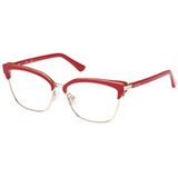 Guess - Browline Optische Frames - Rood - Dames