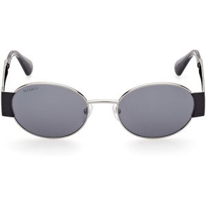 MAX &CO MO0071 bril, Shiny Light Ruthenium, 52/19/140 voor dames, Shiny Light Ruthenium