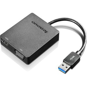LENOVO Universele USB3.0 naar VGA/HDMI-adapter