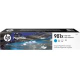 HP 981X (L0R09A) inktcartridge cyaan hoge capaciteit (origineel)