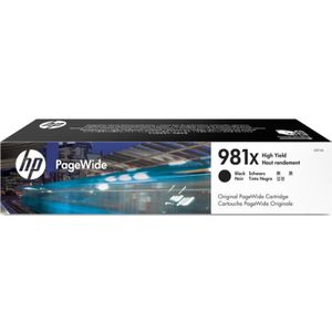 HP 981X originele zwarte high-capacity PageWide cartridge