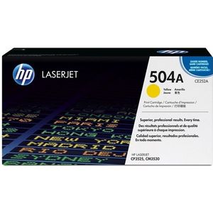 HP 504A (CE252A) toner geel (origineel)