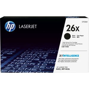 HP 26X Tonercartridge Zwart - Origineel