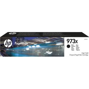HP 973X High Yield Black Original PageWide Cartridge inktcartridge 1 stuk(s) Origineel Hoog (XL) rendement Zwart
