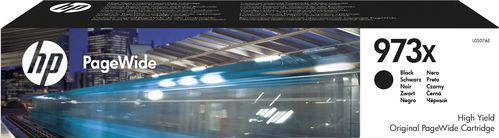 HP 973X High Yield Black Original PageWide Cartridge inktcartridge 1 stuk(s) Origineel Hoog (XL) rendement Zwart