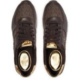 Michael Kors - Allie Wrap - Sneakers - Bruin - Kwaliteit Leder