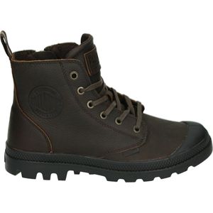 Palladium - Pampa Zip - Laarzen - Bruin - Rustieke Bison - Canvas