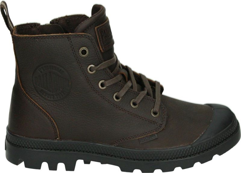 PALLADIUM Unisex Pampa leren ESS laarzen enkellaarzen 76888 bruin