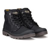 Sneakers Pampa Hi Wax PALLADIUM. Katoen materiaal. Maten 36. Zwart kleur