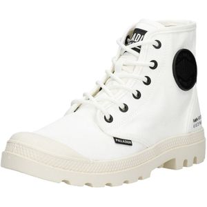 Palladium Pampa Hi HTG Veterboots wit Canvas - Dames - Maat 40