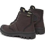 Palladium - PALLABROUSSE - Laarzen - Zwart - Katoen - Rubber Zool