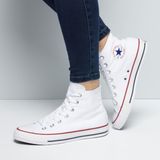 Palladium Pampa hi beige Canvas - Dames