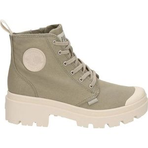 Palladium, Groene Zomer Veterschoenen Groen, Dames, Maat:37 EU