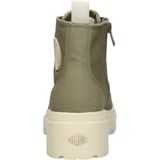 Palladium Pallabase Twill dames veterboot - Kaki