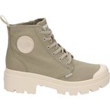 Palladium Pallabase Twill dames veterboot - Kaki